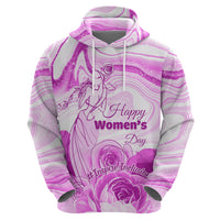 Happy International Women Day 2024 Hoodie Inspire Inclusion - Wonder Print Shop