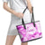 Happy International Women Day 2024 Leather Tote Bag Inspire Inclusion - Wonder Print Shop