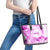 Happy International Women Day 2024 Leather Tote Bag Inspire Inclusion - Wonder Print Shop