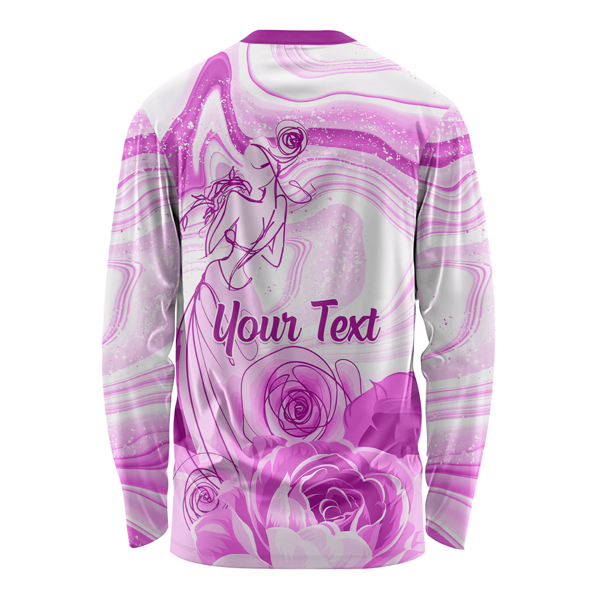 Happy International Women Day 2024 Long Sleeve Shirt Inspire Inclusion - Wonder Print Shop