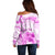 Happy International Women Day 2024 Off Shoulder Sweater Inspire Inclusion - Wonder Print Shop