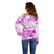 Happy International Women Day 2024 Off Shoulder Sweater Inspire Inclusion - Wonder Print Shop
