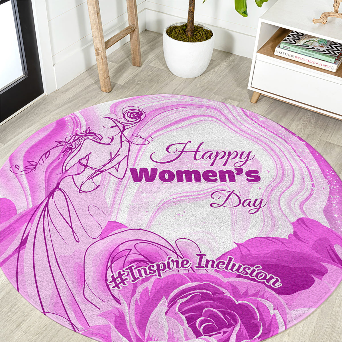 Happy International Women Day 2024 Round Carpet Inspire Inclusion
