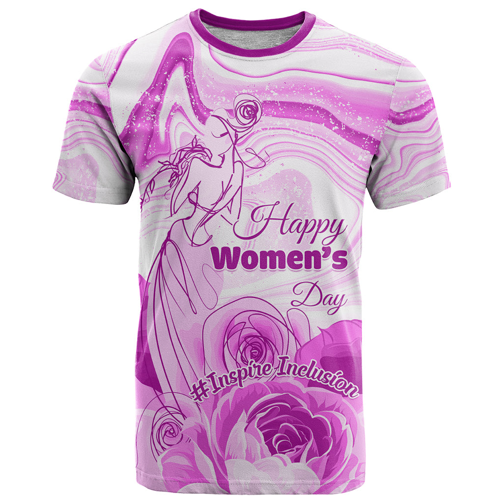 Happy International Women Day 2024 T Shirt Inspire Inclusion - Wonder Print Shop