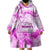 Happy International Women Day 2024 Wearable Blanket Hoodie Inspire Inclusion - Wonder Print Shop