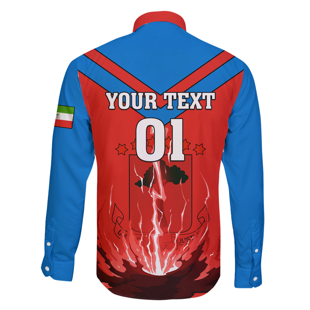 Equatorial Guinea Football Family Matching Long Sleeve Bodycon Dress and Hawaiian Shirt Come On Nzalang Nacional - Wonder Print Shop