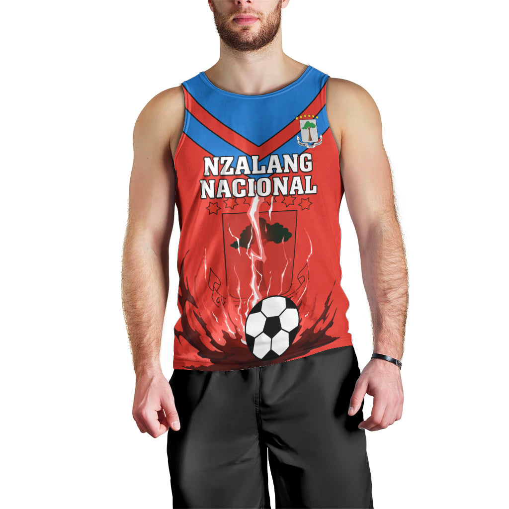 Equatorial Guinea Football Men Tank Top Come On Nzalang Nacional - Wonder Print Shop