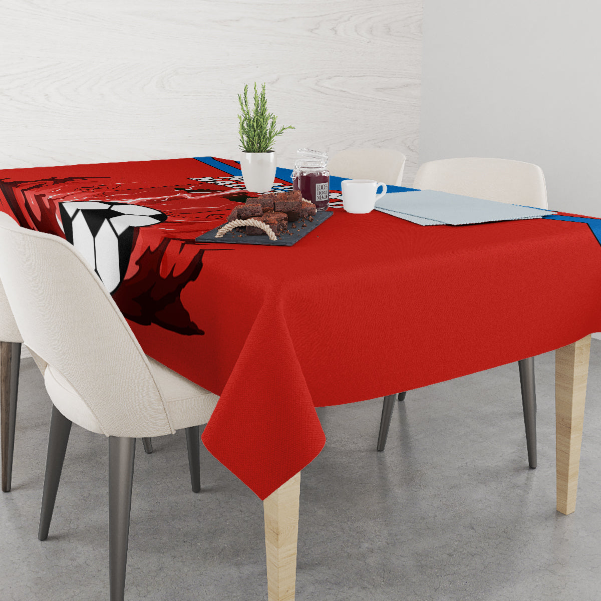 Equatorial Guinea Football Tablecloth Come On Nzalang Nacional - Wonder Print Shop