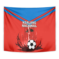 Equatorial Guinea Football Tapestry Come On Nzalang Nacional - Wonder Print Shop