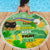 Saint Patrick Day Beach Blanket Shamrock To Do List - Wonder Print Shop