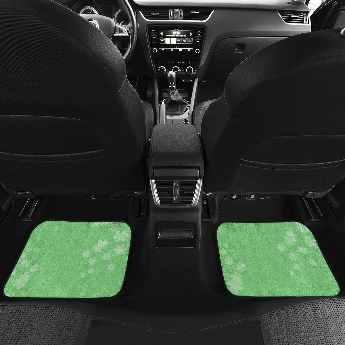 Saint Patrick Day Car Mats Shamrock To Do List - Wonder Print Shop