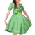 Saint Patrick Day Family Matching Off Shoulder Long Sleeve Dress and Hawaiian Shirt Shamrock To Do List - Wonder Print Shop