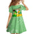 Saint Patrick Day Family Matching Off Shoulder Long Sleeve Dress and Hawaiian Shirt Shamrock To Do List - Wonder Print Shop