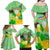 Saint Patrick Day Family Matching Off Shoulder Maxi Dress and Hawaiian Shirt Shamrock To Do List - Wonder Print Shop