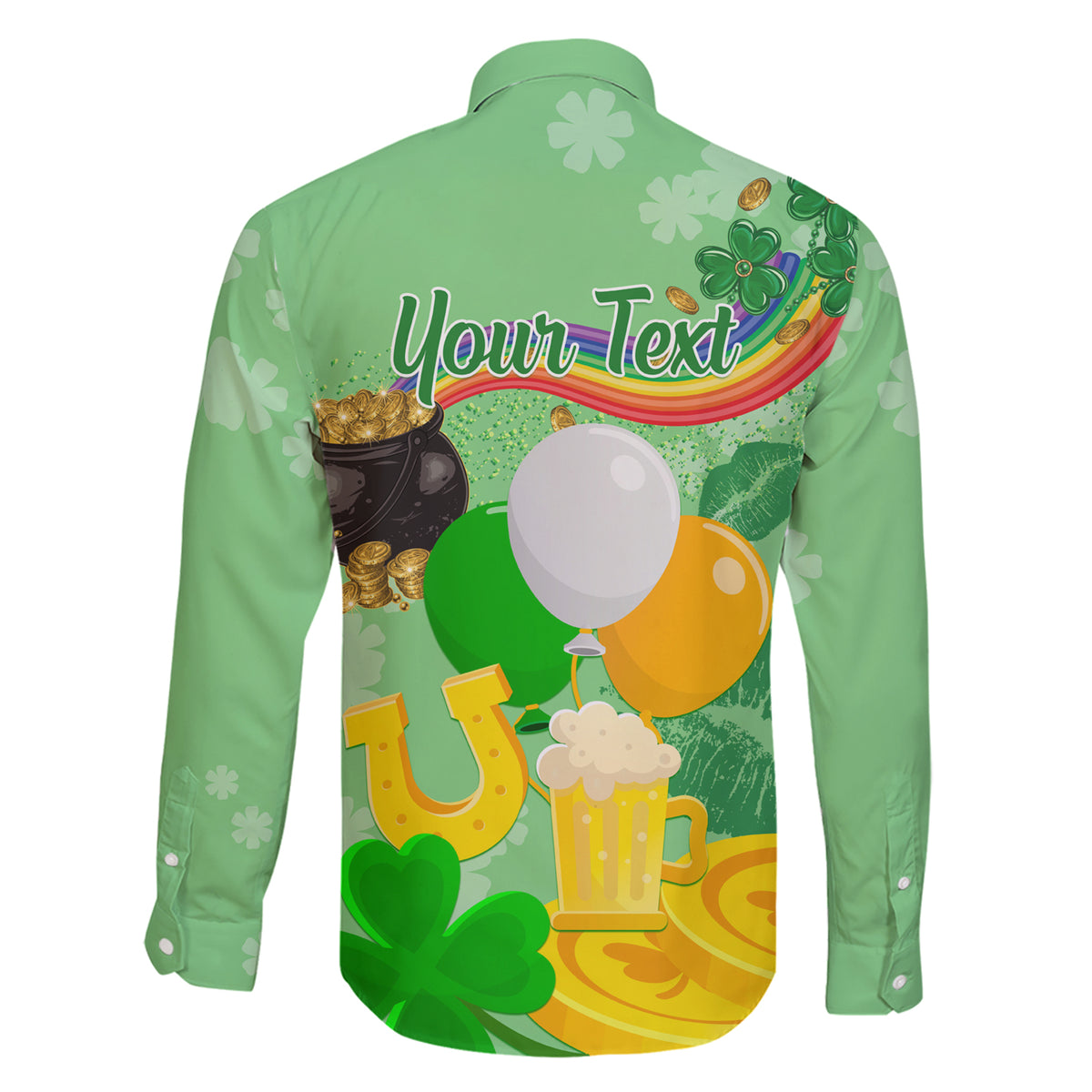 Saint Patrick Day Family Matching Short Sleeve Bodycon Dress and Hawaiian Shirt Shamrock To Do List - Wonder Print Shop