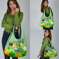 Saint Patrick Day Grocery Bag Shamrock To Do List