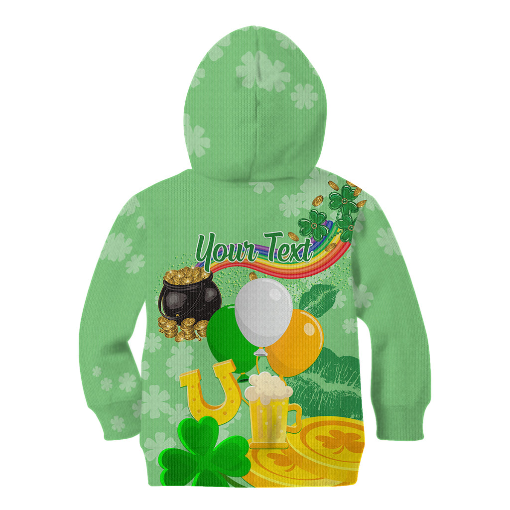 Saint Patrick Day Kid Hoodie Shamrock To Do List - Wonder Print Shop
