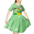 Saint Patrick Day Kid Short Sleeve Dress Shamrock To Do List - Wonder Print Shop