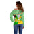 Saint Patrick Day Off Shoulder Sweater Shamrock To Do List - Wonder Print Shop