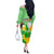 Saint Patrick Day Off The Shoulder Long Sleeve Dress Shamrock To Do List - Wonder Print Shop
