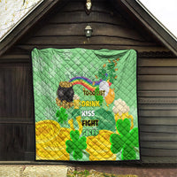 Saint Patrick Day Quilt Shamrock To Do List - Wonder Print Shop