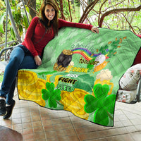 Saint Patrick Day Quilt Shamrock To Do List - Wonder Print Shop