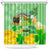 Saint Patrick Day Shower Curtain Shamrock To Do List
