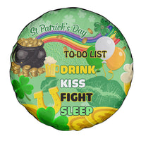 Saint Patrick Day Spare Tire Cover Shamrock To Do List - Wonder Print Shop