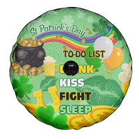 Saint Patrick Day Spare Tire Cover Shamrock To Do List - Wonder Print Shop