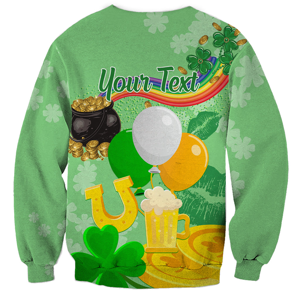 Saint Patrick Day Sweatshirt Shamrock To Do List - Wonder Print Shop