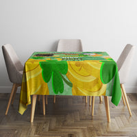 Saint Patrick Day Tablecloth Shamrock To Do List - Wonder Print Shop