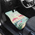 Bonaire Flamingos Car Mats Summer Time Beach Concept