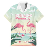 Personalised Bonaire Flamingos Family Matching Mermaid Dress and Hawaiian Shirt Summer Time Beach Concept
