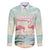 Personalised Bonaire Flamingos Family Matching Mermaid Dress and Hawaiian Shirt Summer Time Beach Concept