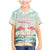 Personalised Bonaire Flamingos Family Matching Mermaid Dress and Hawaiian Shirt Summer Time Beach Concept