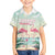 Personalised Bonaire Flamingos Family Matching Puletasi and Hawaiian Shirt Summer Time Beach Concept