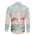 Personalised Bonaire Flamingos Family Matching Short Sleeve Bodycon Dress and Hawaiian Shirt Summer Time Beach Concept