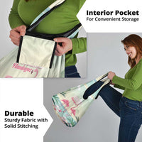 Bonaire Flamingos Grocery Bag Summer Time Beach Concept