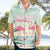 Personalised Bonaire Flamingos Hawaiian Shirt Summer Time Beach Concept