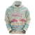 Personalised Bonaire Flamingos Hoodie Summer Time Beach Concept