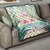 Bonaire Flamingos Quilt Summer Time Beach Concept