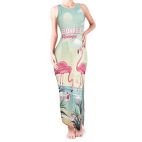 Personalised Bonaire Flamingos Tank Maxi Dress Summer Time Beach Concept