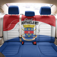 Saint Barthelemy Back Car Seat Cover Ouanalao Coat of Arms