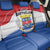 Saint Barthelemy Back Car Seat Cover Ouanalao Coat of Arms