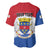Personalised Saint Barthelemy Baseball Jersey Ouanalao Coat of Arms