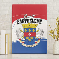 Saint Barthelemy Canvas Wall Art Ouanalao Coat of Arms
