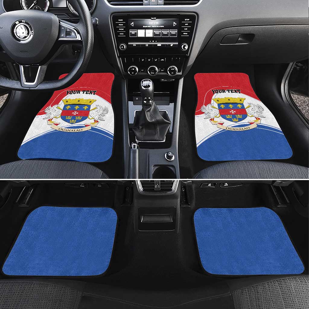 Saint Barthelemy Car Mats Ouanalao Coat of Arms