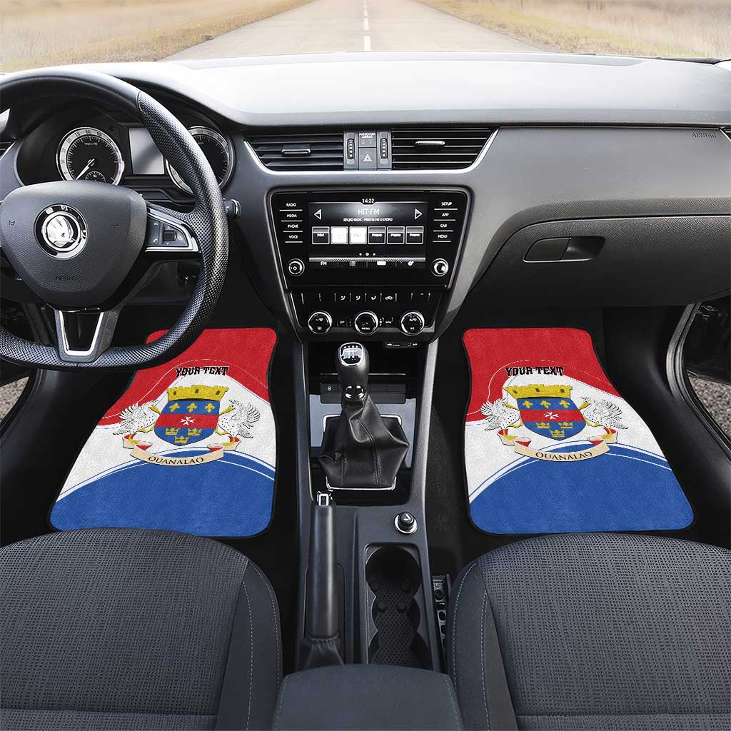 Saint Barthelemy Car Mats Ouanalao Coat of Arms