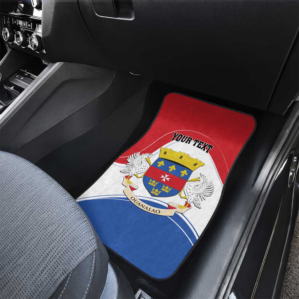 Saint Barthelemy Car Mats Ouanalao Coat of Arms