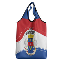 Saint Barthelemy Grocery Bag Ouanalao Coat of Arms